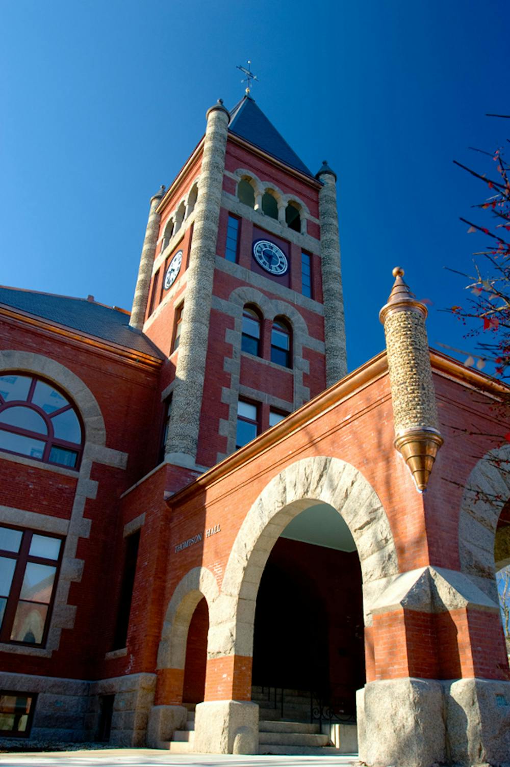 Thompson Hall at the University of New Hampshire.