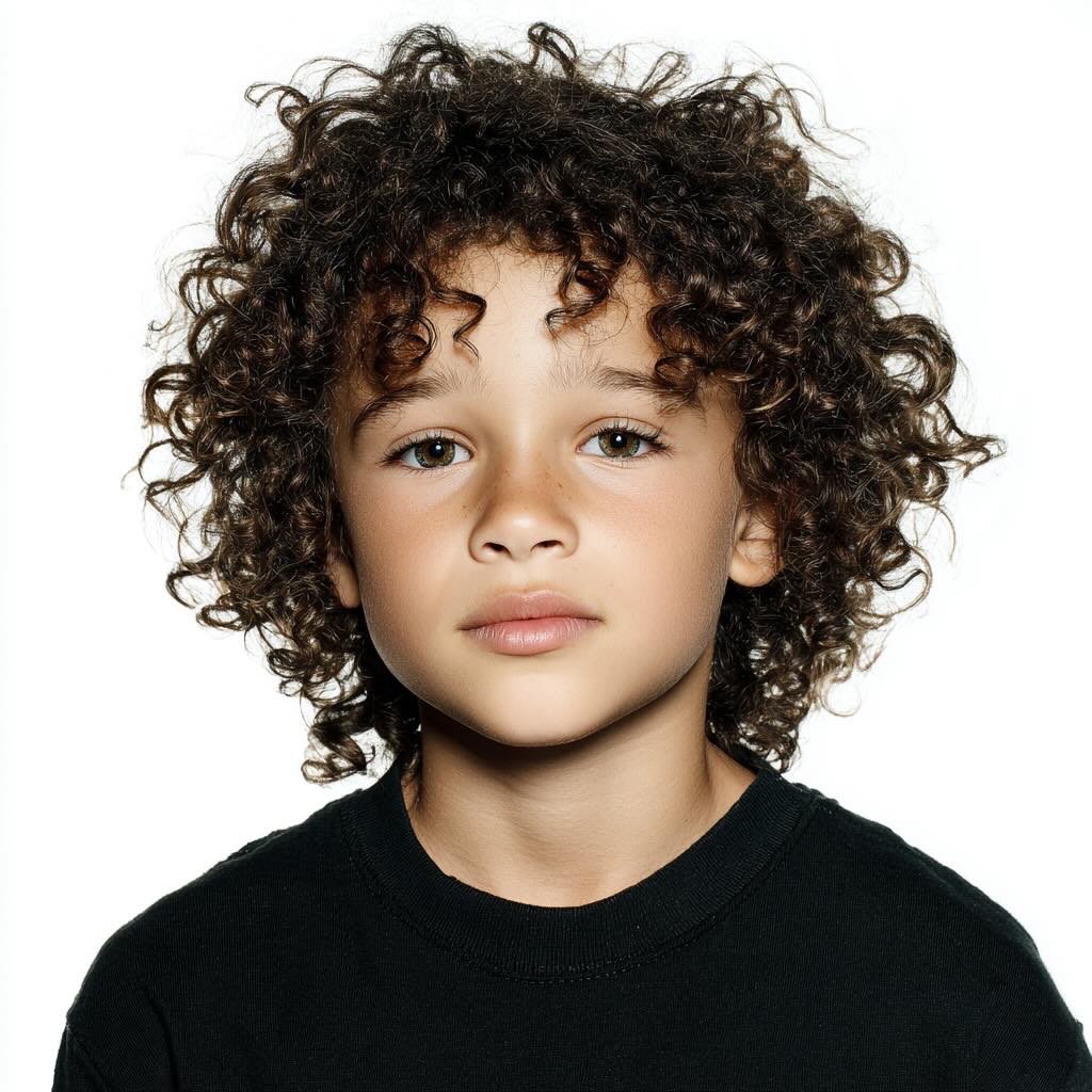 Child enjoying personal learning.