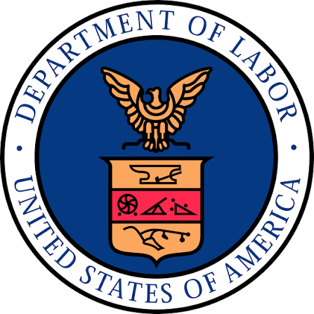 Department of Labor, United States of Americal logo